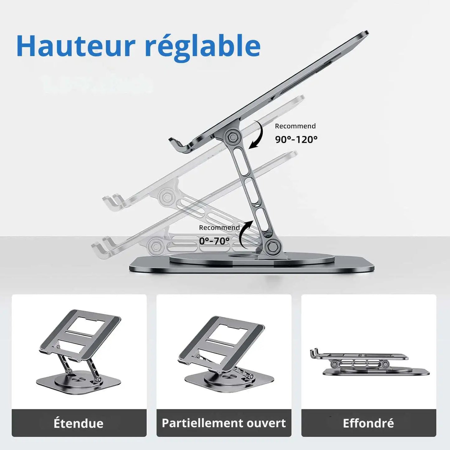 MCHOSE Support d’Ordinateur Portable Ergonomique