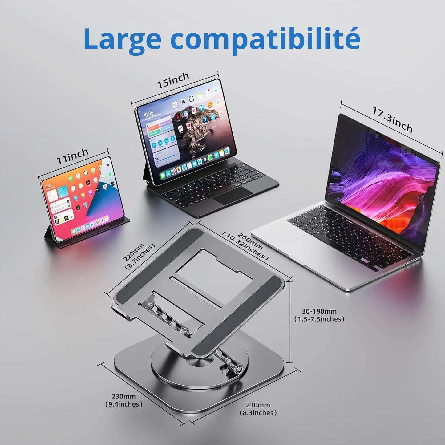 MCHOSE Support d’Ordinateur Portable Ergonomique