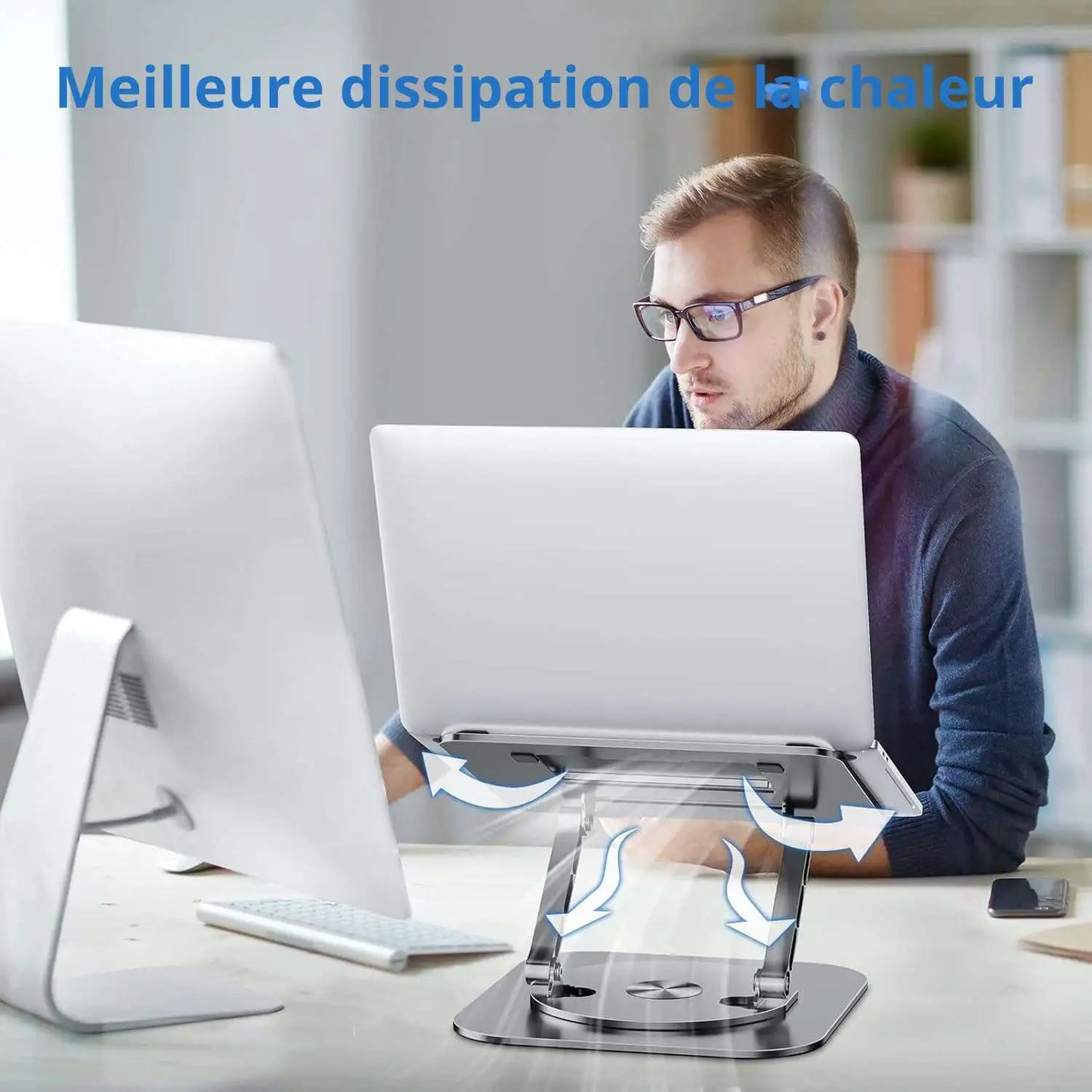 MCHOSE Support d’Ordinateur Portable Ergonomique
